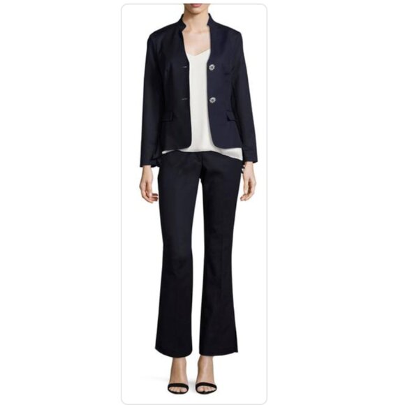 NANETTE LEPORE JACKET NAVY 8 US - Picture 1 of 4